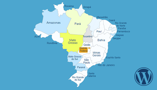 Interactive Map of Brazil WordPress Plugin