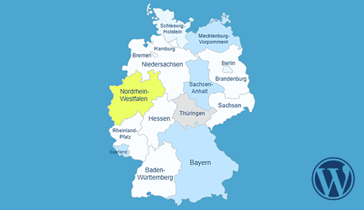 Interactive Map of Germany WordPress Plugin