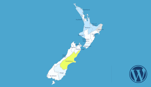 Interactive Map of New Zealand WordPress Plugin
